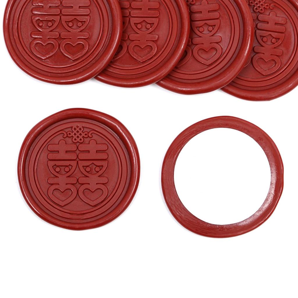 Wax Seal Stamp Kit: Embossed Stamp, Sealing Wax, Stickers for Envelopes, Postcards, Love Letters, and Gifts
