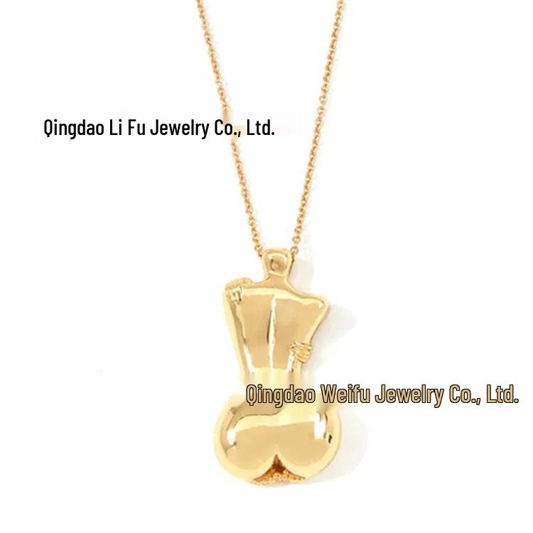 

Trendy European & American Style Body Art Necklace - Luxurious Short Sweater Chain