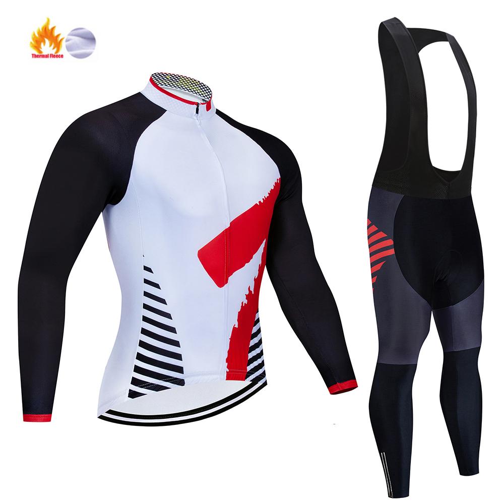 2026 Winter New Cycling Jerseys Set MTB Bike Clothes Maillot Ropa Ciclismo Invierno Bicycle Thermal Fleece Cycling Clothing