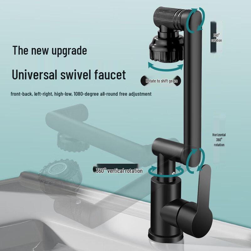 Robotic Arm Universal Kitchen Faucet