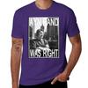 Ayn Rand Was Right T-Shirt anime clothes anime quick drying mens graphic t-shirts pack