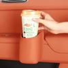 Leather Car Door Cup Holder Storage Bin Automotive Drink Rack  Car Interior Accessories