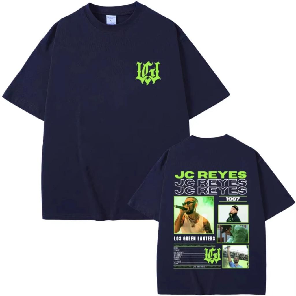 Rapper Jc Reyes I Lanterne Verdi 2025 Magliette Uomo Donna Moda Hip Hop Magliette Maglietta Casual Oversize a Maniche Corte da Uomo