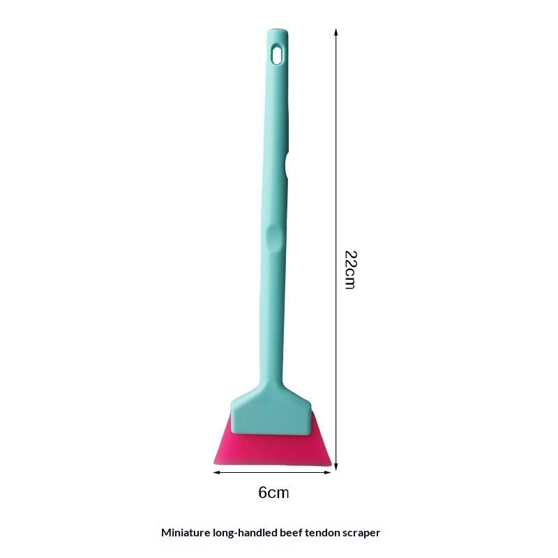 1Pcs Car Corner Windshield Handheld Cleaning Tool Small Window Tint Mirror Squeegee Different Softness Rubber Blade Scraper