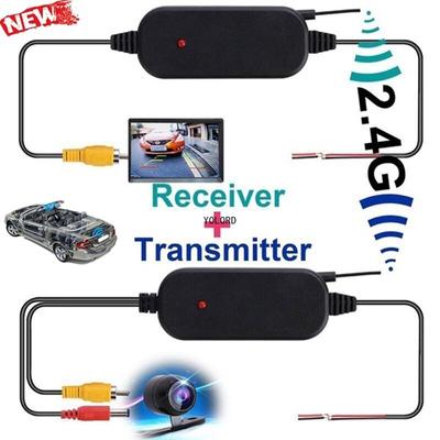2.4G Ασύρματος Πομπός & Δέκτης για Κάμερα Οπισθοπορείας Οχήματος και Οθόνη Βοηθός Στάθμευσης Vehicle CAM
