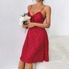 Women's French Sexy Style Small Suspender Slim Fit Backless Dress