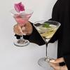 Classic Crystal Martini Cocktail Glass
