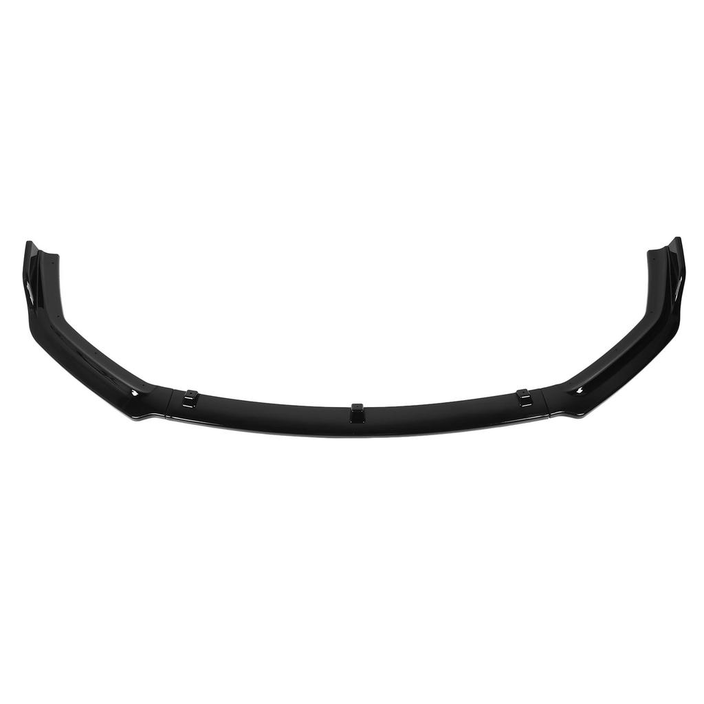 3PCS Front Bumper Lip Body Kit Glossy Black Front Chin Spoiler Splitter Replacement for Kia K3 Forte Cerato 2017 to 2018