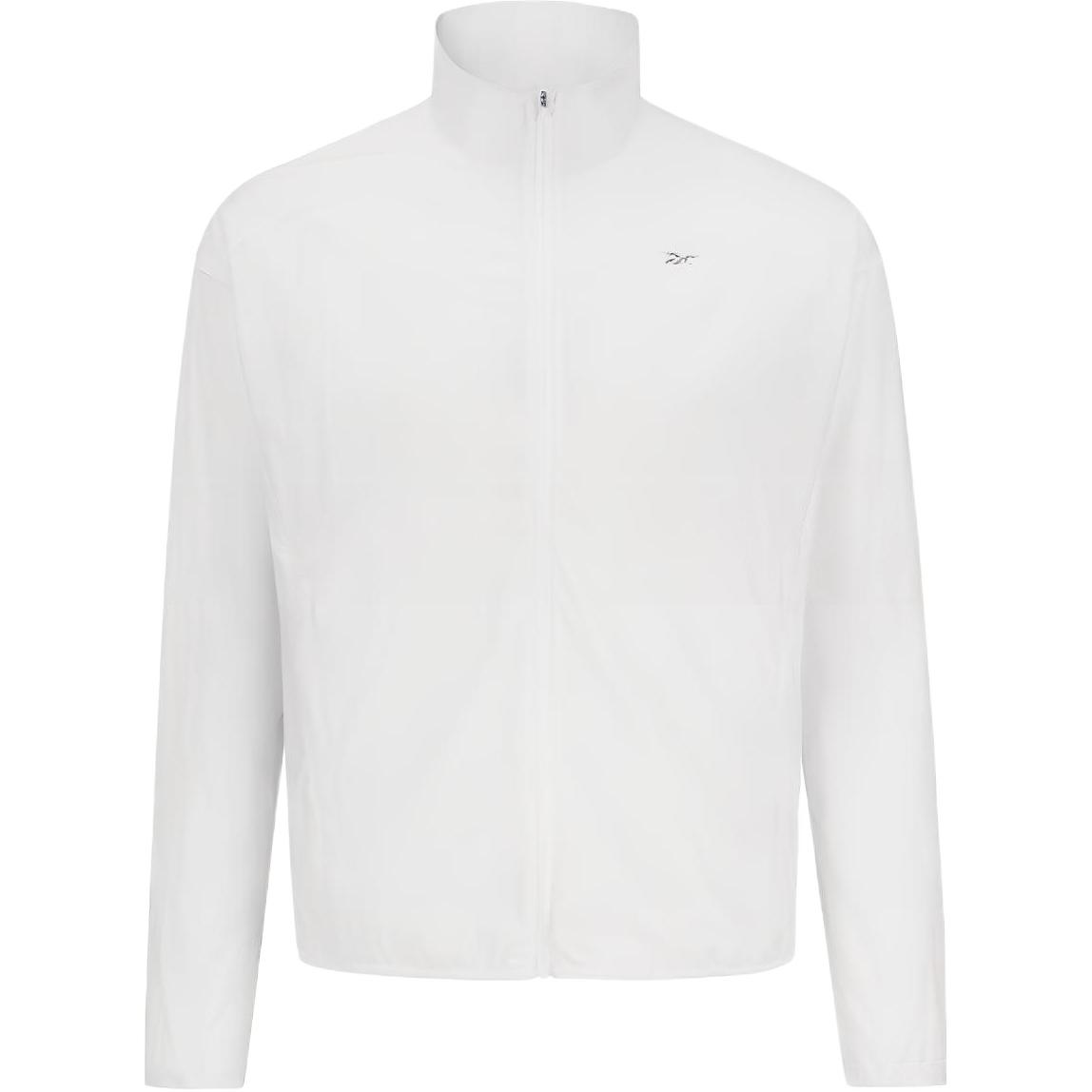 

Reebok Lightweight Breathable Woven Zip-Up Jacket Men jackets White 23RCS101M100 M