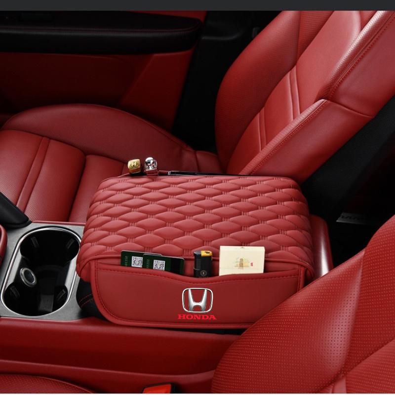 EAV3 For Honda Civic Xrv Hrv Crv Brv City Accord Fit Jazz Insight Car Arm Rest Cushion Universal Center Console Protection Cover