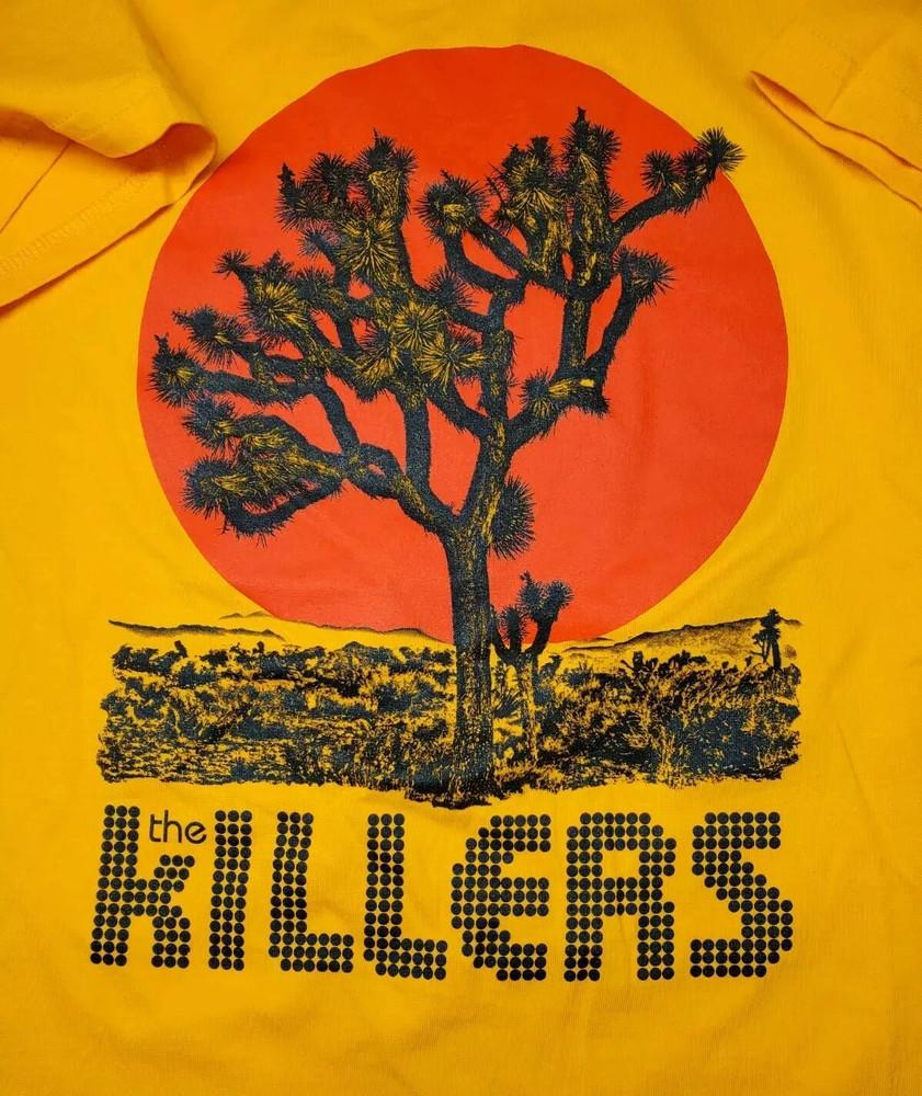 The Killers Joshua Tree Concert T Shirt Full Size S-5XL Unisex T-Shirt XXL