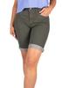 Krótkie Spodenki Jeansowe Szorty Damskie Elastyczne Bermudy Modne 46 3Xl