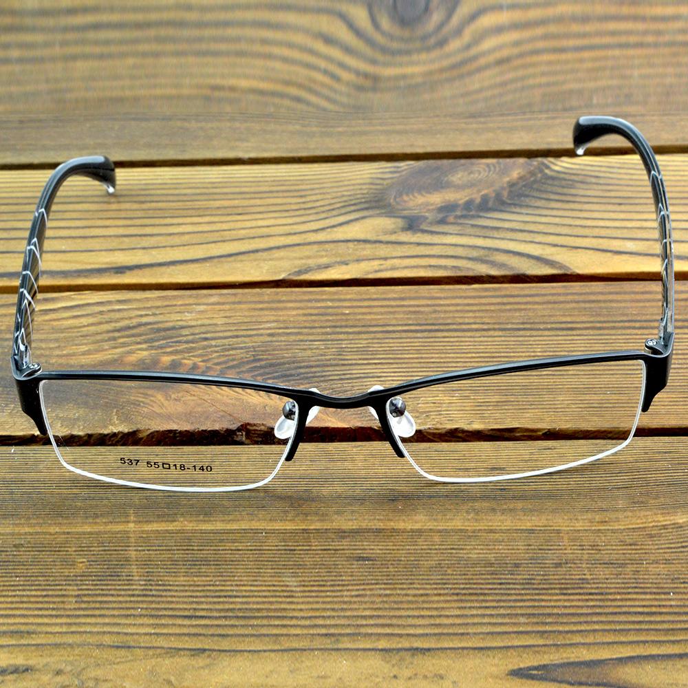 Clara Vida Półramkowe Okulary Korekcyjne w Stylu Biznesowym