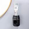 Wall-Mount Automatic Toothpaste Dispenser & Toothbrush Holder Set
