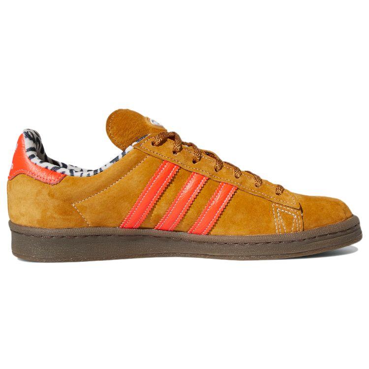 XLARGE X Adidas Campus 80s Mesa Unisex Sneakers Brown Solar-Red Gum GW3248