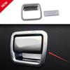 For Cadillac XT6 2020-2022 Matte Silver Co-Pilot Storage Box Handle Sticker Trim