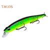 15CM/18G 19CM/32.5G Floating Minnow Fishing Lure with Tongue Hooks Long Casting Topwater Artificial Bait Freshwater Saltwater Trout Bass Fishing