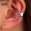 Frog Design Ear Jewelry 36925 Pairs Frog-Shaped Earrings Clip-On Functionality