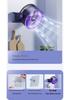 Compact Digital Display Wall-Mounted Desktop Fan with Light for Home, Dorm, or Office
