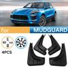A28G-4PCS Car Mudguard Mud Flaps Splash Mud Guard Fender For Porsche Macan 2014- Car Accessories