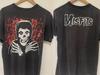2001 The Misfits Design Rare 2 Faces Manches Courtes Noir T-shirt Unisexe T-Shirt Unisexe