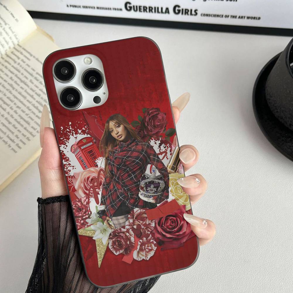 Singer Pinkpantheress Phone Case For IPhone 17 16 15 11 12 13 14 Pro Max Soft Corrugated Silicone Cover Case