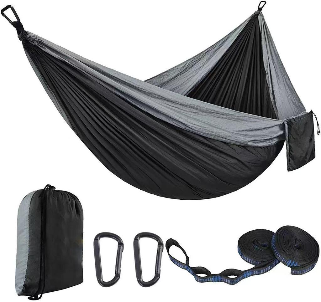 Anti-Rollover Double Camping Hammock: Thick, Durable, High Load Capacity for Two