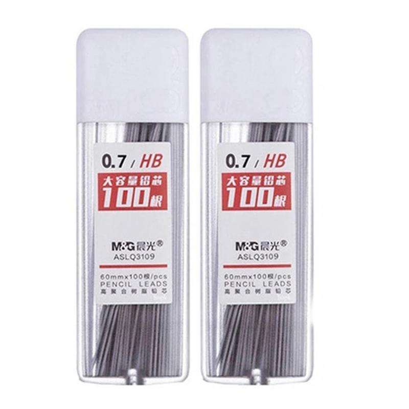 2B/HB Mechanical Pencil Leads Set 0.5/0.7mm Automatic Pencil Core Student Writing Painting Refills Office School Supplies