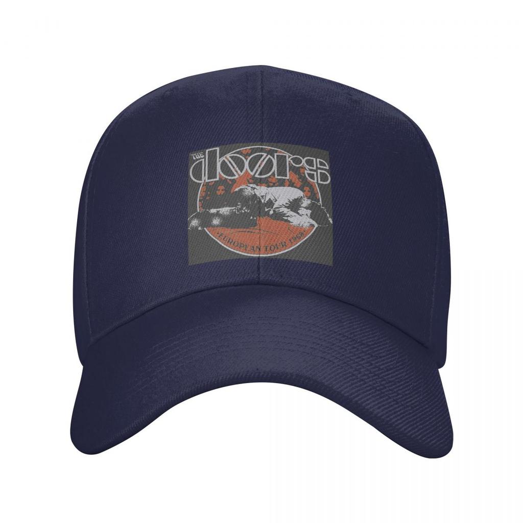 The Doors Rock Band Logo Jim Morrisons Baseball Caps Snapback Men Women Hats Casual Cap Sports Baseball Hat Casquette
