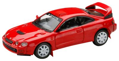 HJ64 Toyota Celica WRC Edition Versão personalizada 8 raios Roda Super Red IV Produto concluído 1/64 GT-FOUR (ST205) /