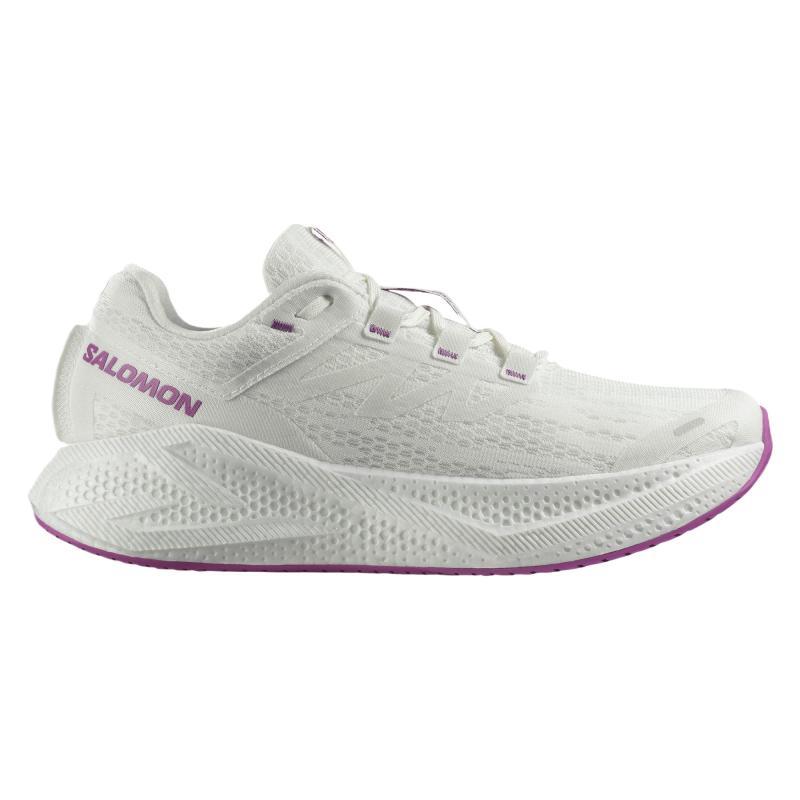 SALOMON AERO GLIDE 3 Breathable Low Top Running Shoes Men's White Purple Sneakers 477565