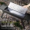 Huangchi Portable Stainless Steel Charcoal BBQ Grill with Storage