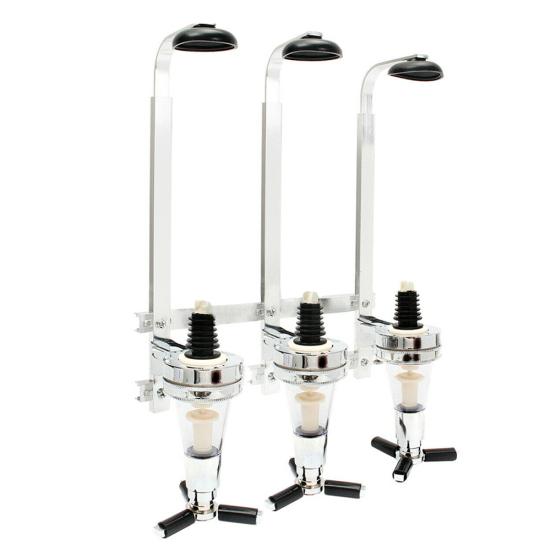 

Чистые продукты 25/30/45 мл Настенный диспенсер для вина и пива на 3 бутылки Домашний бар Разливная машина 30ML