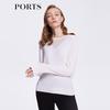 PORTS Women's V-Neck Pullover Sweater