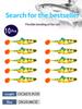 Attractive vibrating tail fishing lure with lively tail swing, designed to attract predatory fish and boost your catch rate effectively.