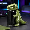 Zabawne Akcesoria do Napojów Pokrowiec na Puszkę z Dinozaurem, Uroczy Zwierzęcy Uchwyt na Napoje Gazowane do Puszek 375ml, Kreatywny Prezent Plastikowy Stojak na Napoje dla Dzieci Biurko, Zabawne Imprezy Domowy Bar