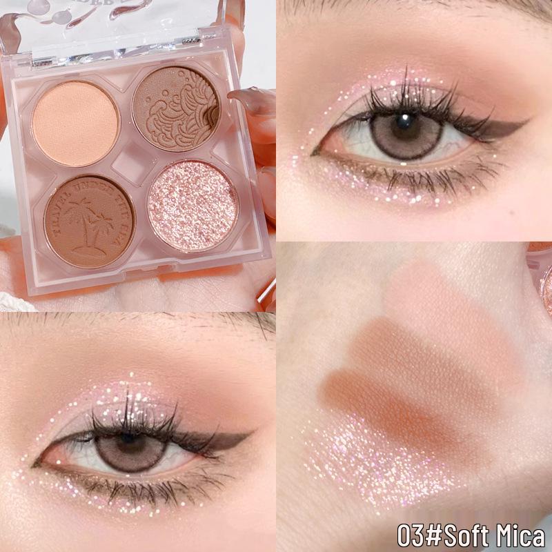 XIXI Sea of Dreams Eyeshadow Palette – Shimmer, Pearl & Matte Options for Students