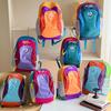Lightweight Kids Backpack Ergonomic Kindergarten Book Bag Colorblock Daypack  Women / Men