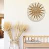 Wabi-Sabi Rattan Wall Hanging for Living Room, Bedroom, or Entryway