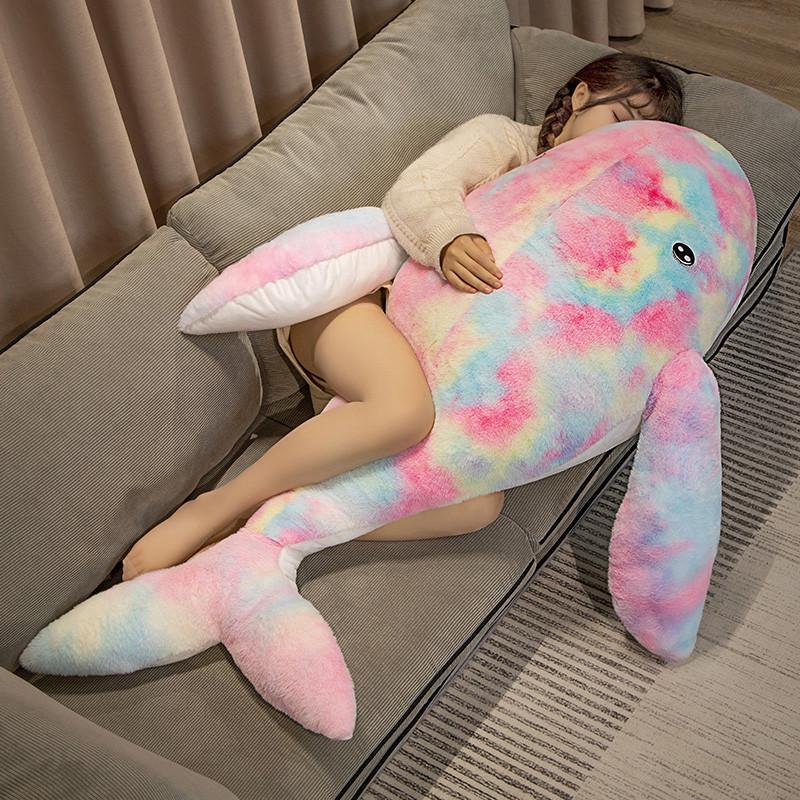 In-Stock Phantom Color Whale Shark Plush Pillow for Sleeping