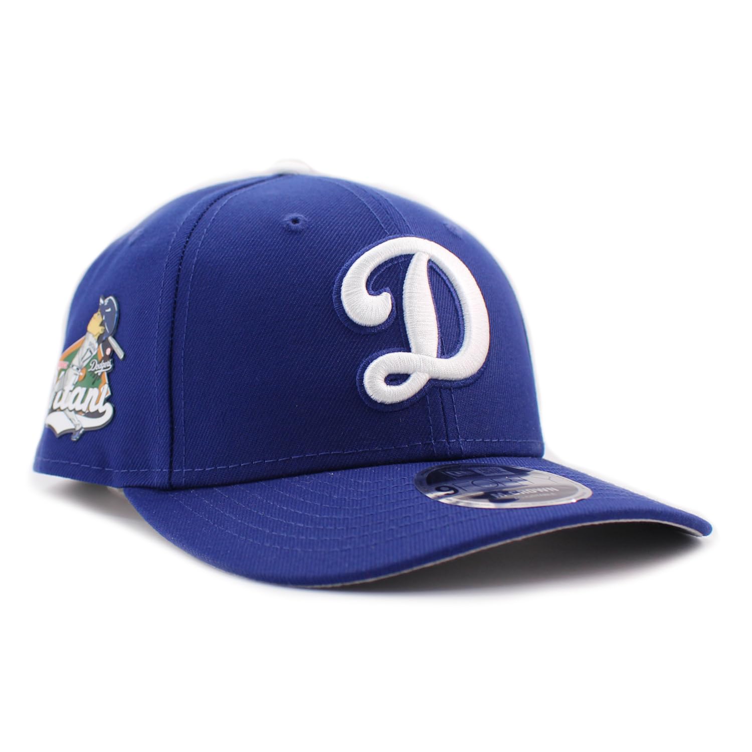 

Shohei Ohtani New Era 9FORTY Snapback Cap with MLB D Los Angeles SHOHEI OHTANI Batting Snapback Royal 940MC M-CROWN Logo, Dodgers, Cap, Blue, [Used]