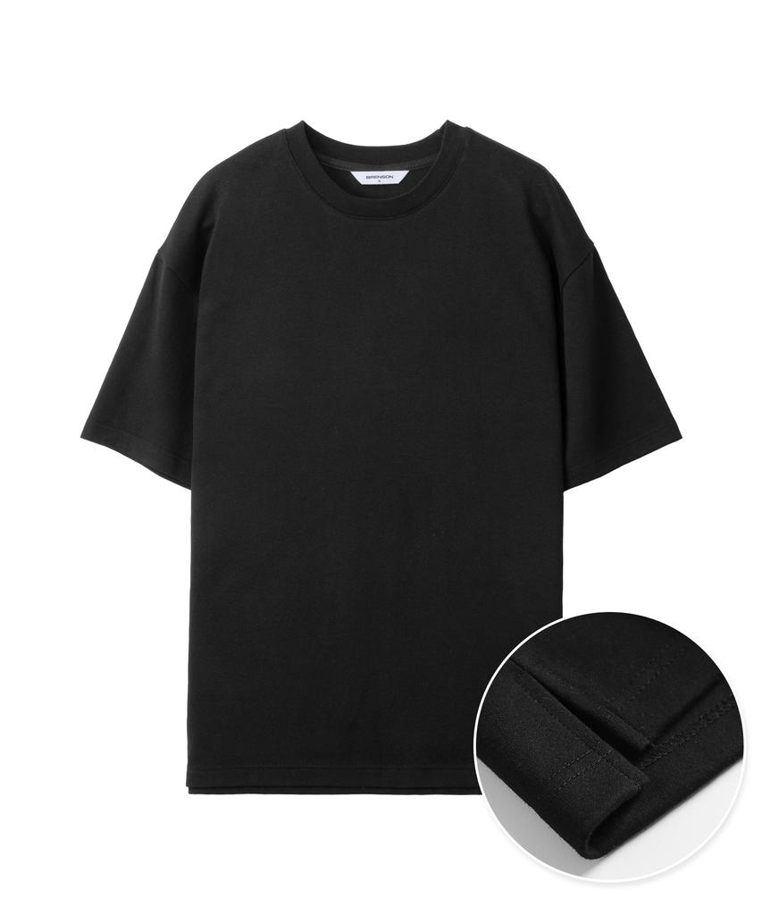 Brenson Relaxed Double Cotton Short Sleeve T-Shirt ( 7 Colors )