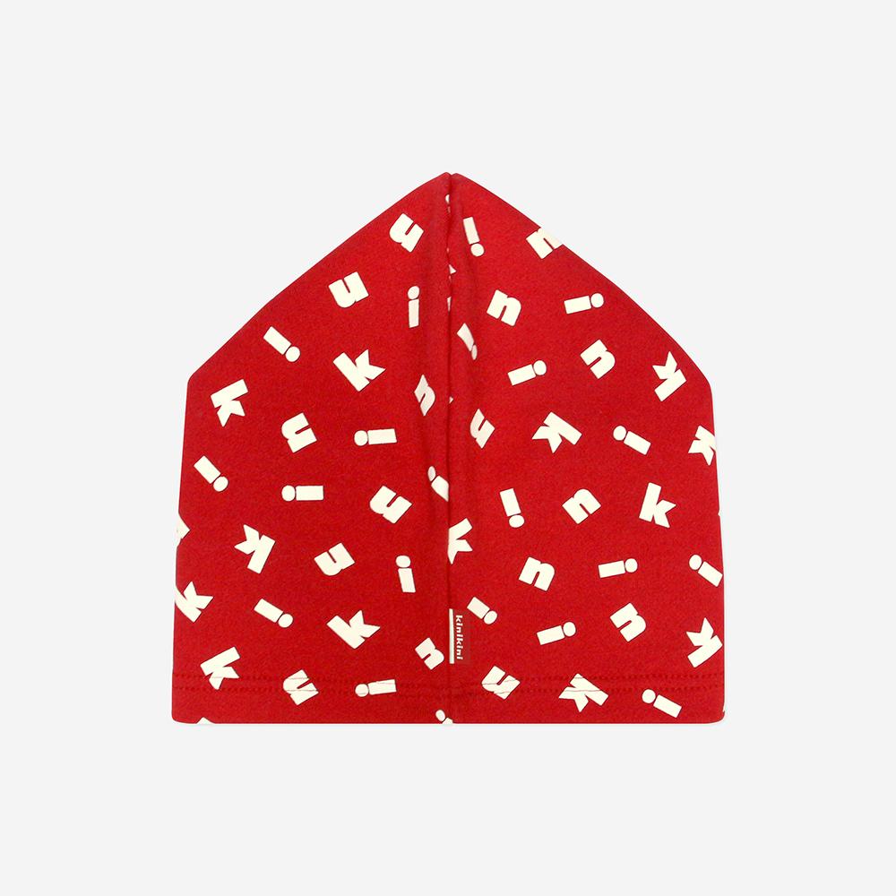 Kinikini Logo Pattern Balaclava - Red