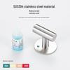 Traceless No-Punch Stainless Steel Over-the-Door Hook for Bedroom, Bathroom, or Wardrobe
