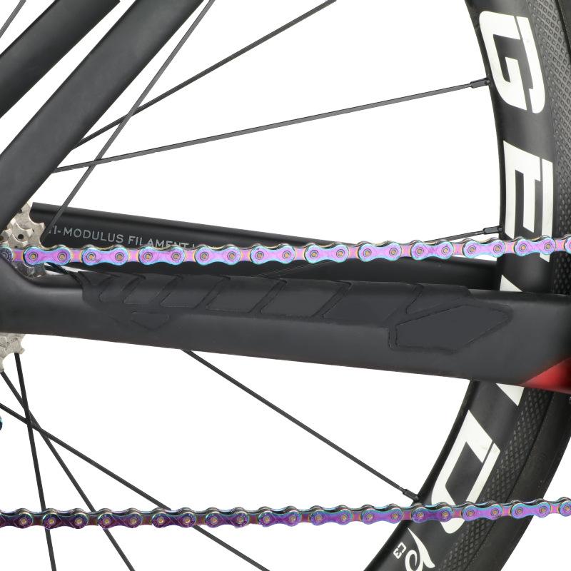 Silicone Bike Chain Sticker Bicycle Frame Protector Chain Guard Sticker Frame Guard Scratch Resistant Protector MTB Accessories