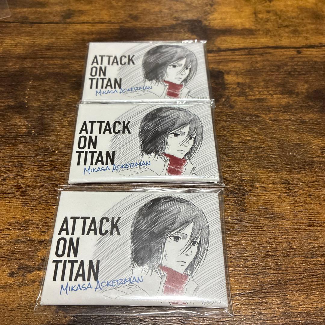 

[USED] Mikasa Square Can Badge