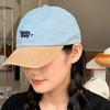 Adjustable Letter Embroidery Baseball Hat Cotton Teenagers Hat Vintage Baseball Cap  for Men Women