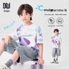 Boy's Tie-Dye Cool Cotton Short Sleeve T-Shirt