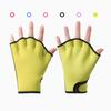 Swimming Hand Fins With Rubber Material For Training And Water Sports