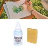 Fluid de mascare acuarelă albastru Se curăță ușor Se usucă rapid Mediu de mascare pentru artă cu gumă de șters pentru pictură gouache Ilustrație